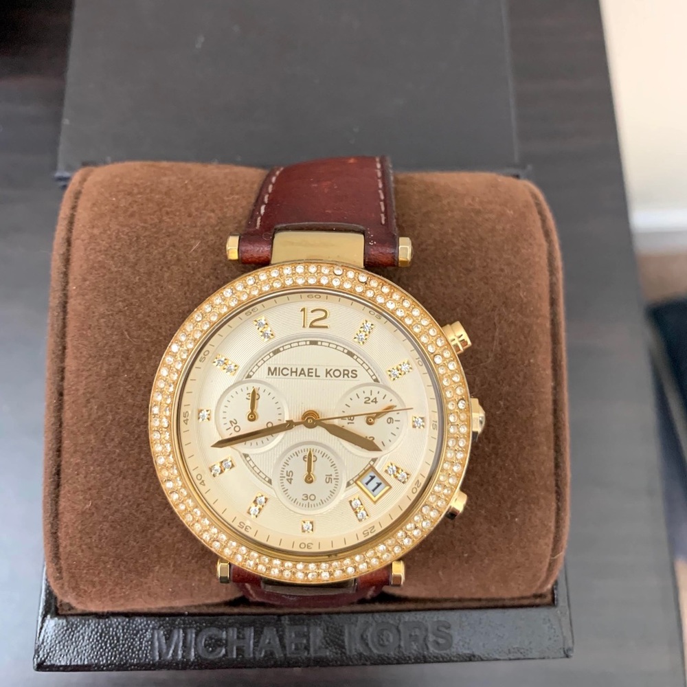 MK Gold watch